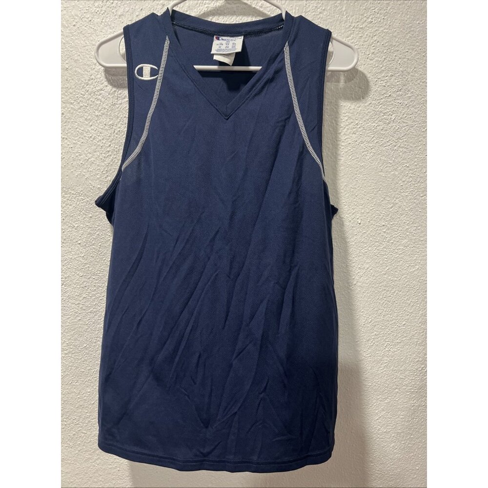 Champion Authentic Women's  Active Breathable Racer back Tank LG‎ Blue NWOT